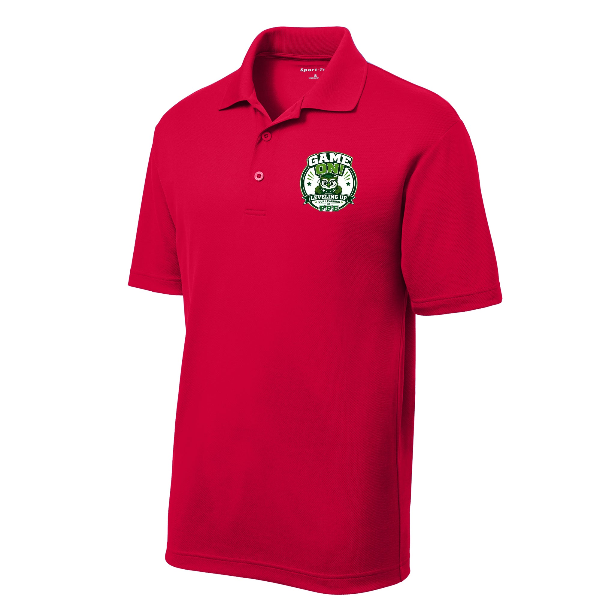 Plantation Park Elementary Unisex Sport-Tek® PosiCharge® RacerMesh® Polo