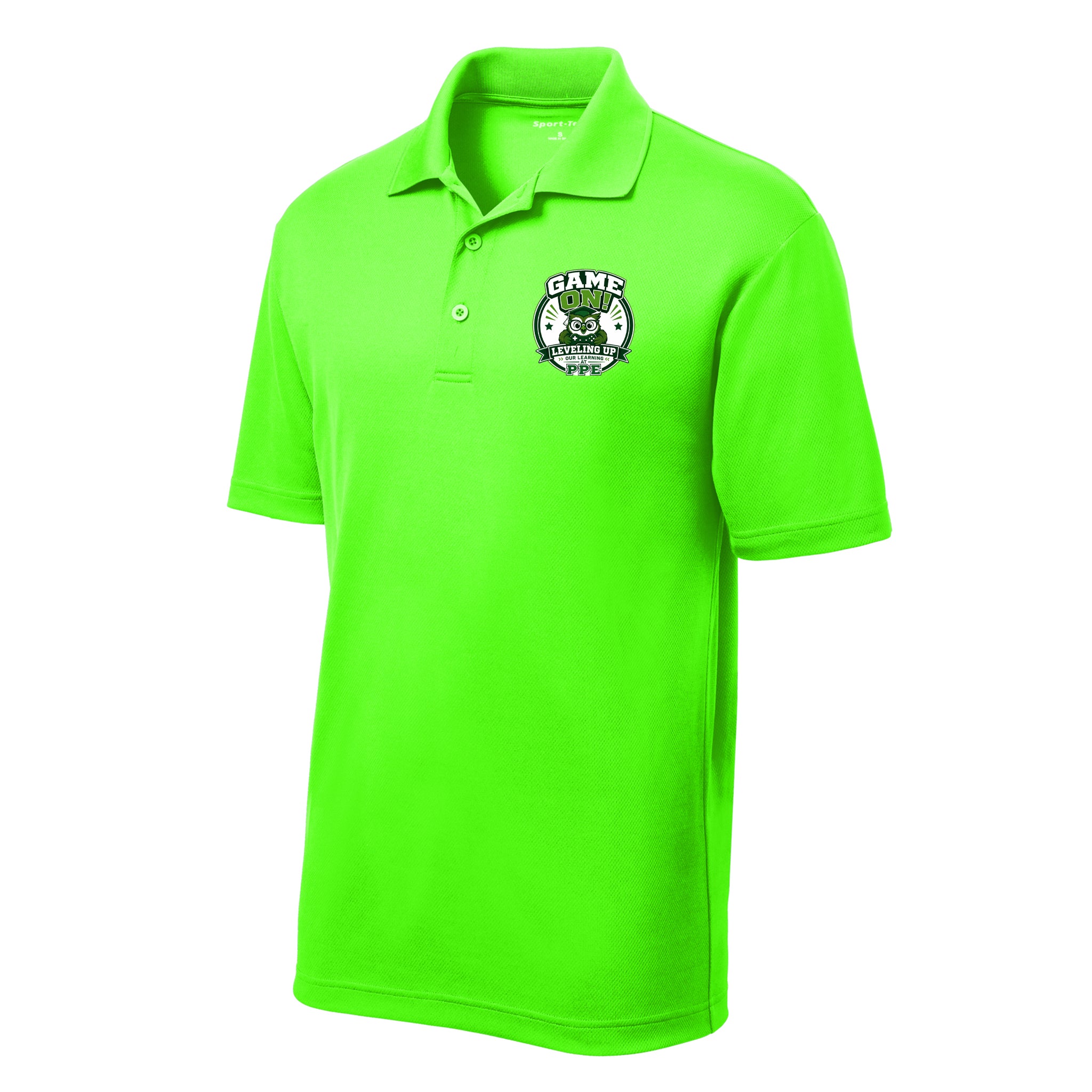 Plantation Park Elementary Unisex Sport-Tek® PosiCharge® RacerMesh® Polo